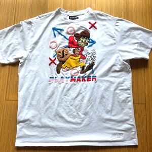 Makobi Men's Playmaker Embroidered T-shirt 3XL Never Worn.